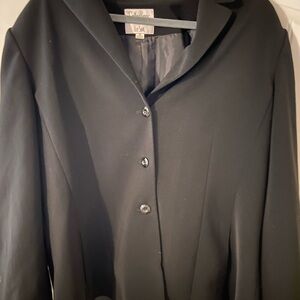 Le Suit Black Blazer Professional Tailored Jacket